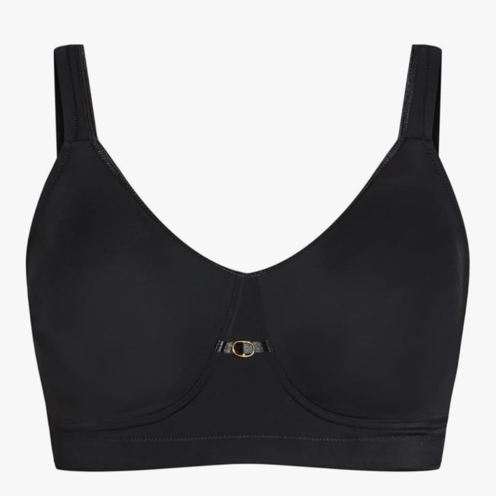 Avenue Women's Soft Caress Bra Black 52DDD NWT